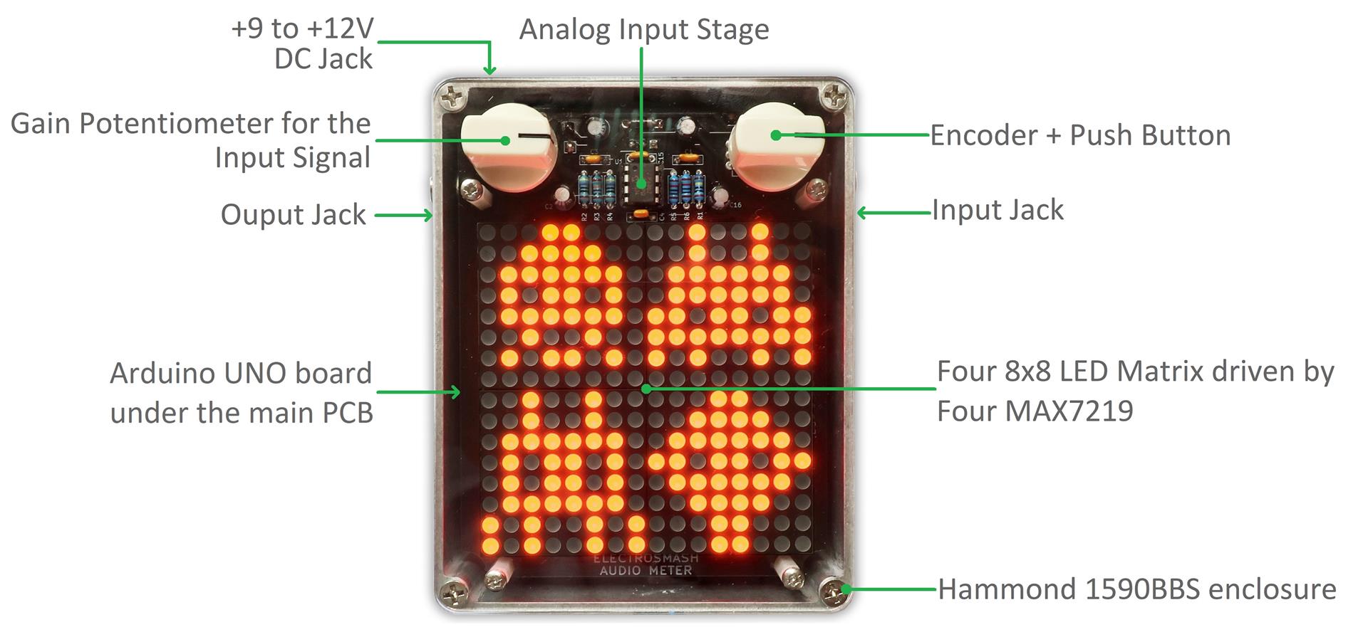 ElectroSmash - Arduino Audio Meter