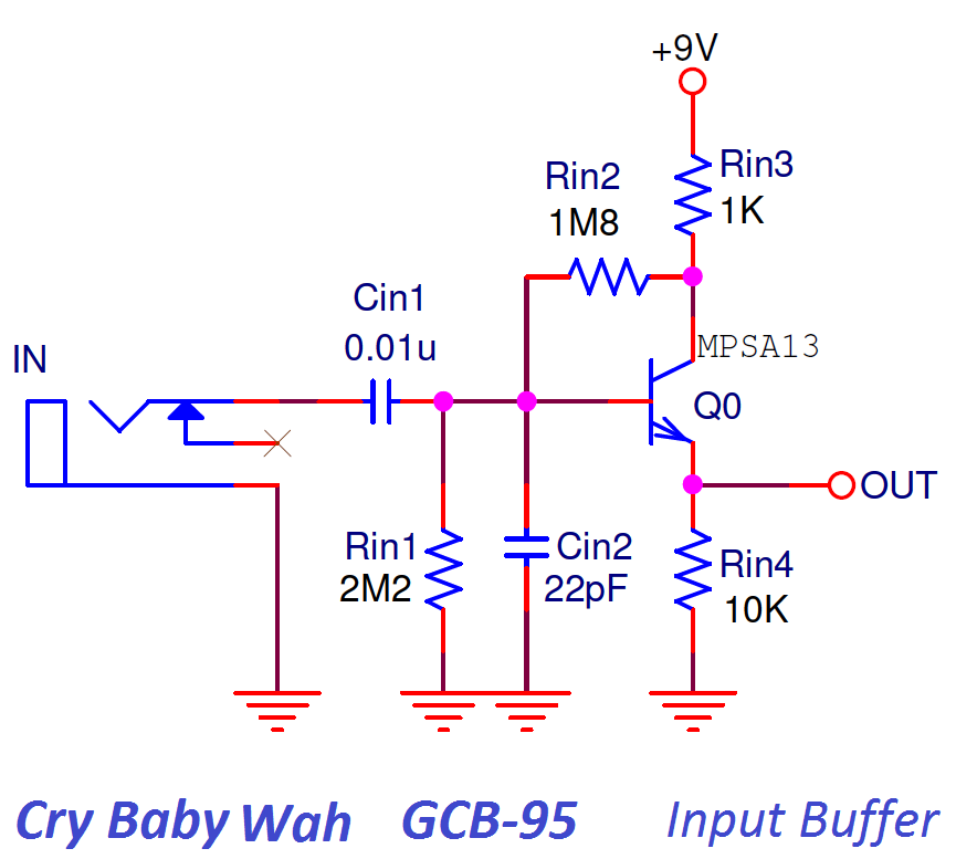 ElectroSmash - Dunlop Crybaby GCB-95 Circuit Analysis.